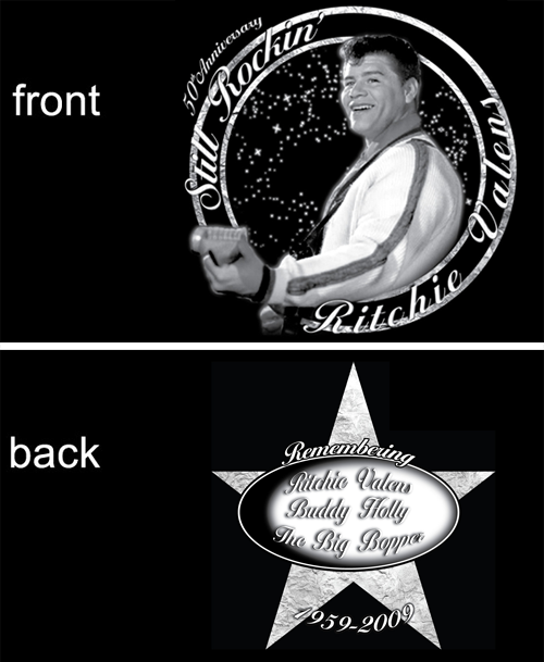 Ritchie Valens 50th Anniversary Tribute T-Shirt